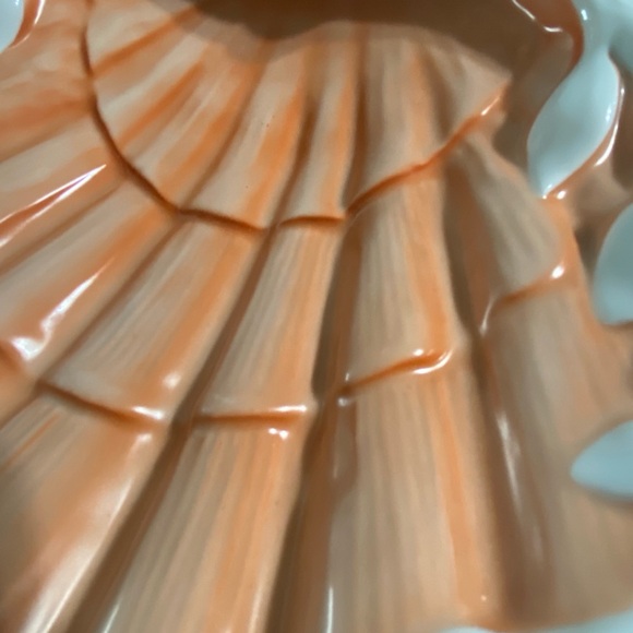 NWT 70’s vintage Mottahedeh shell dish NEVER USED In original Lord & Taylor box - Picture 5 of 16